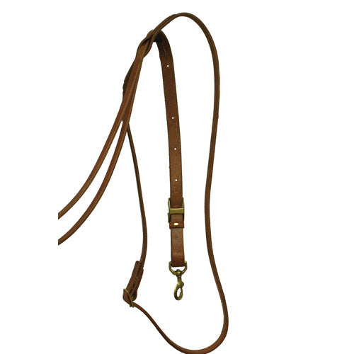 Berlin Leather German Martingale with Split Reins