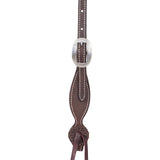 Martin Saddlery Chocolate Roughout Slip Ear Headstall