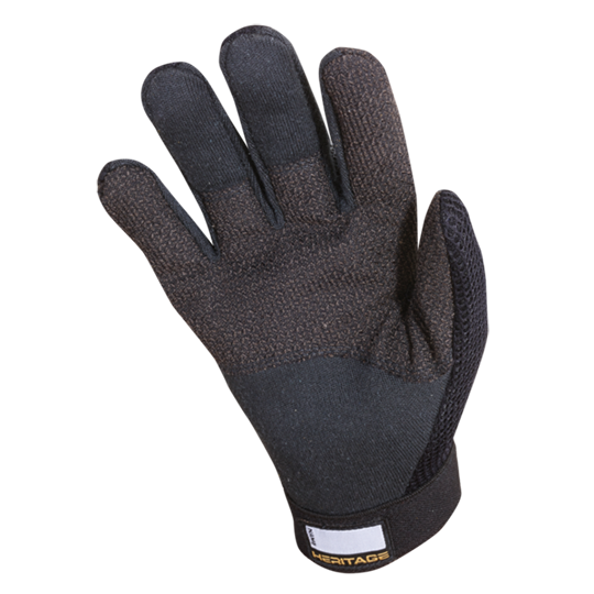 Heritage Black Air-Flow Roping Glove- Right Hand Single