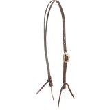 Martin Saddlery Chocolate Split Ear Headstall with Canyon Buckle