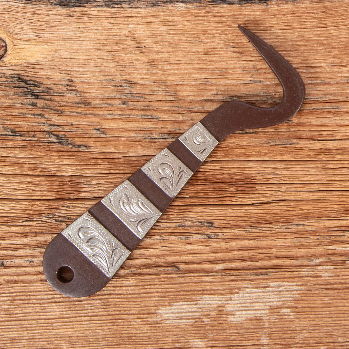 Cashel Silver Stripe Steel Hoof Pick