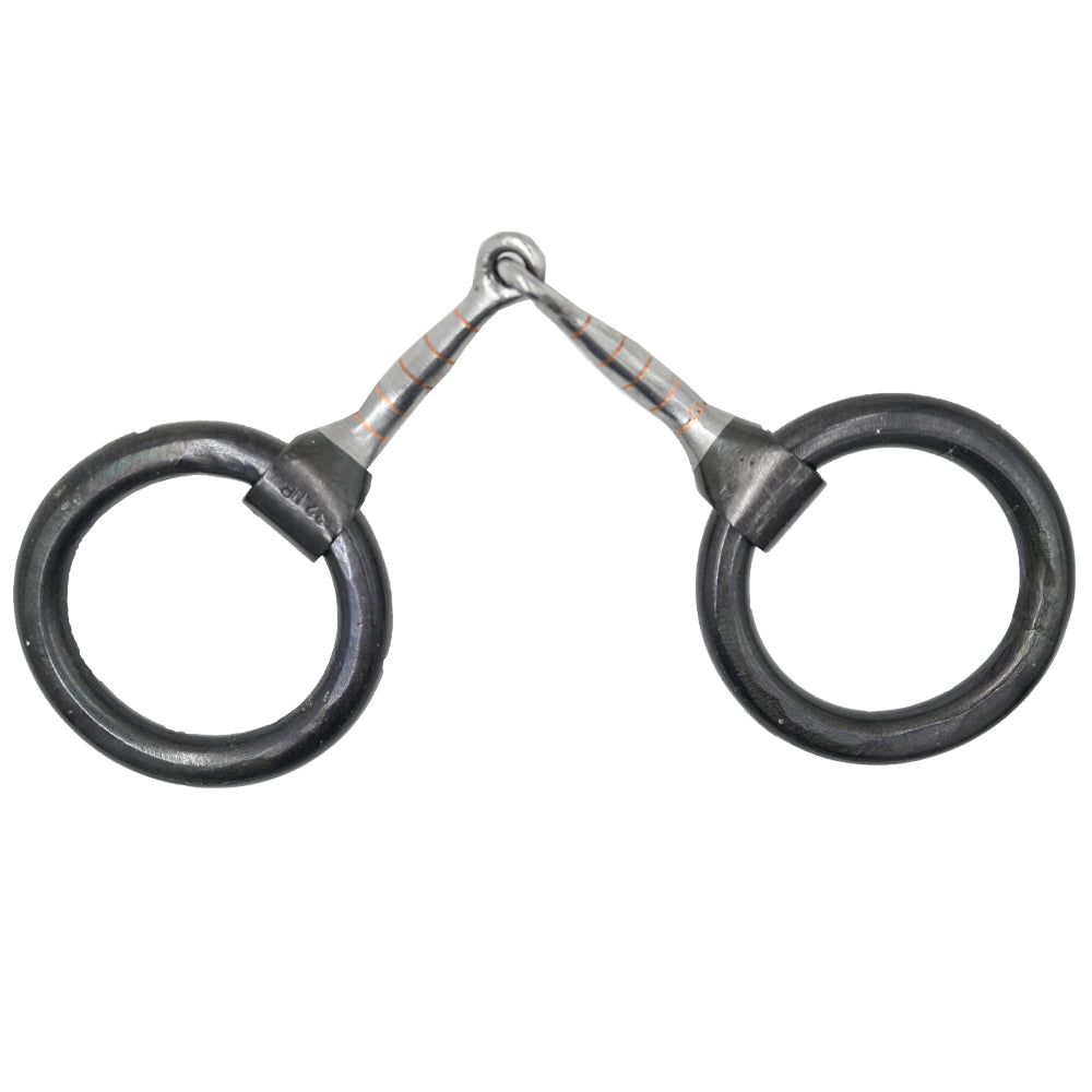 Dutton Bits Heavy Loose Ring Smooth Snaffle Bit