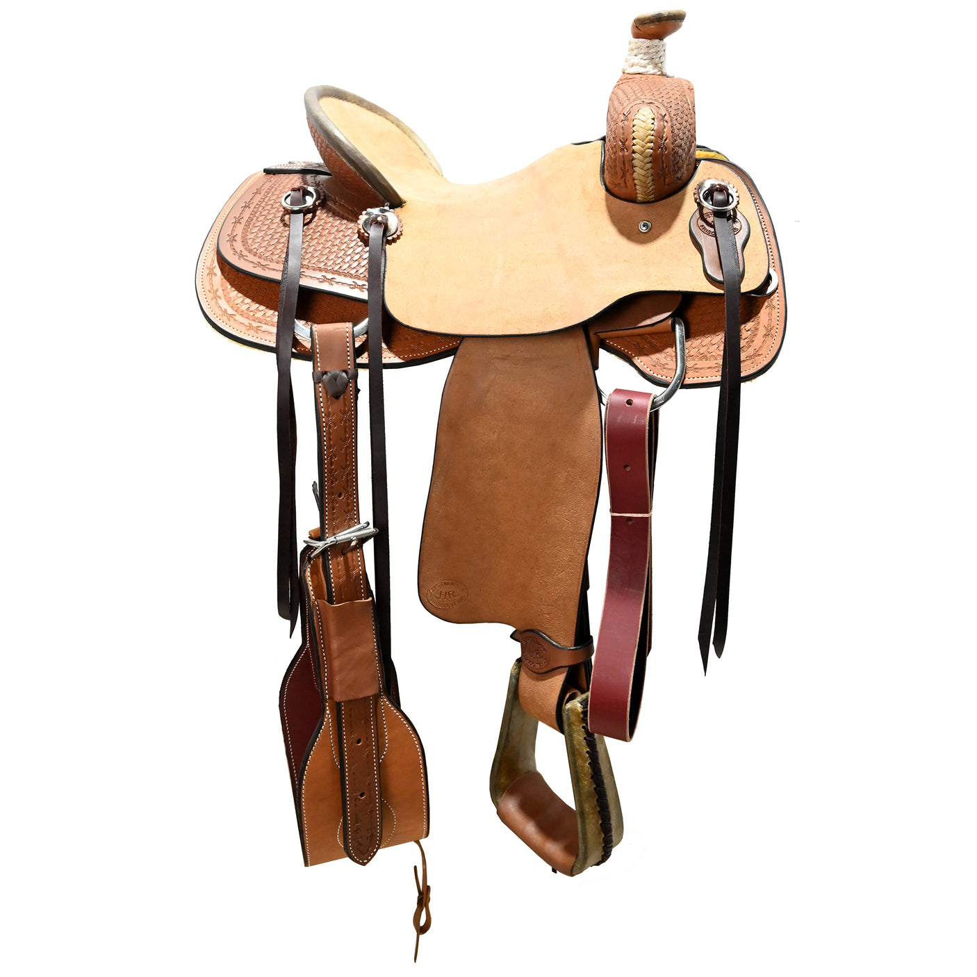 SOLD! New! 14.5" HR Custom Made Association Ranch Saddle