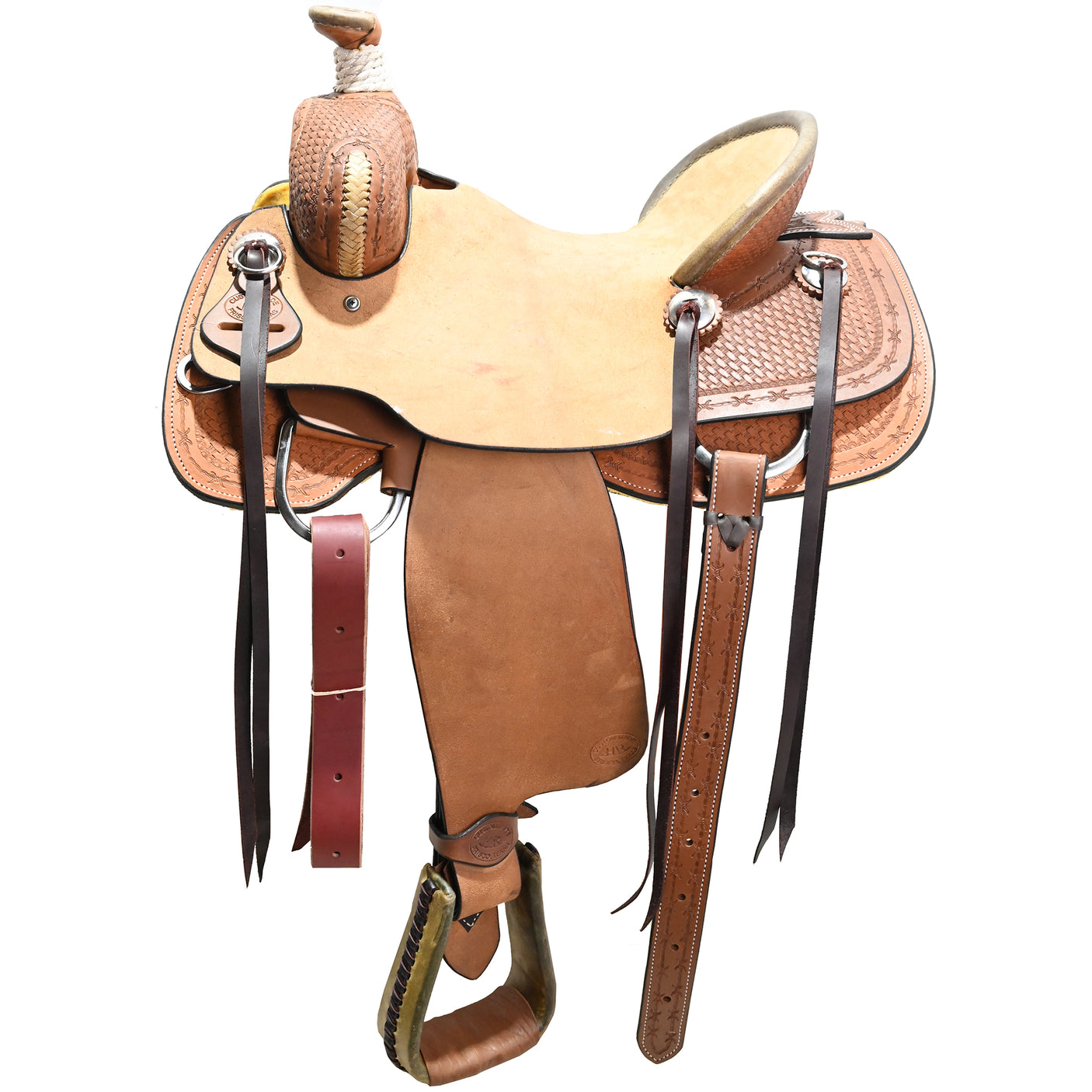 SOLD! New! 14.5" HR Custom Made Association Ranch Saddle