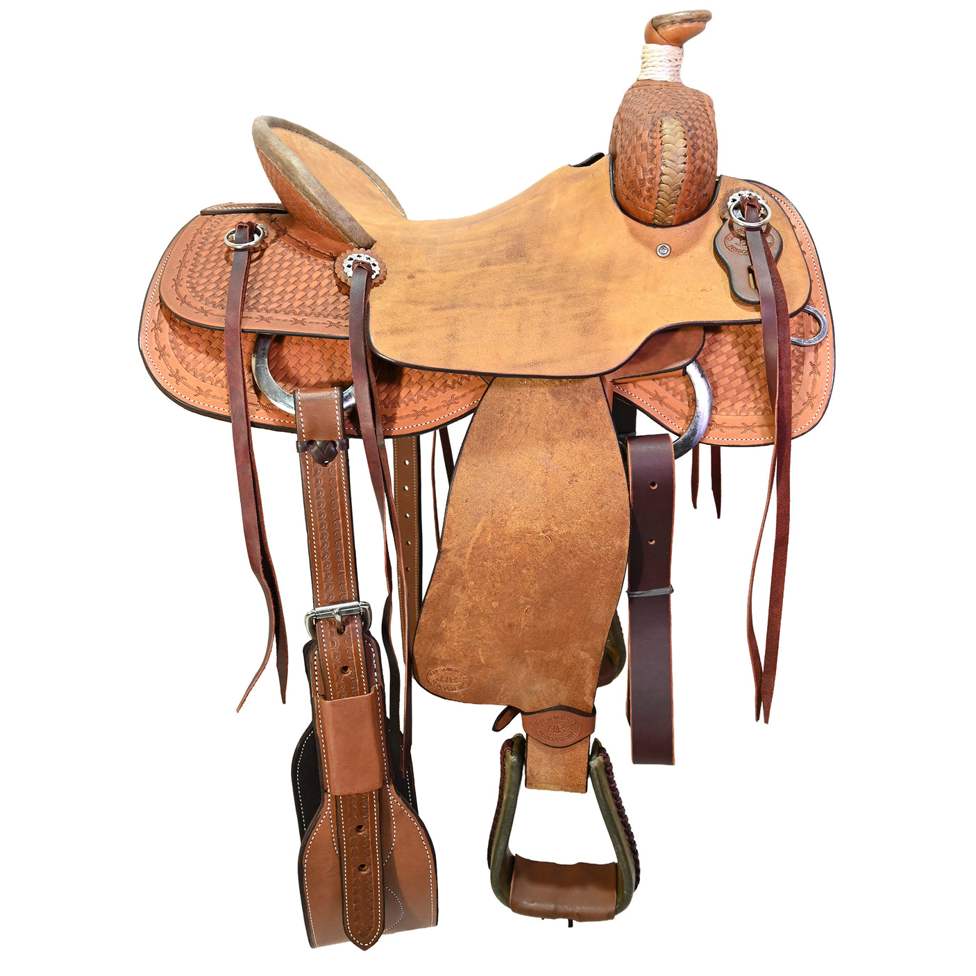 SOLD! New! 15.5" HR Custom Ranch Association Saddle