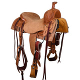 New! 15.5" Hud Roberts Signature Series Ranch Cutting Saddle