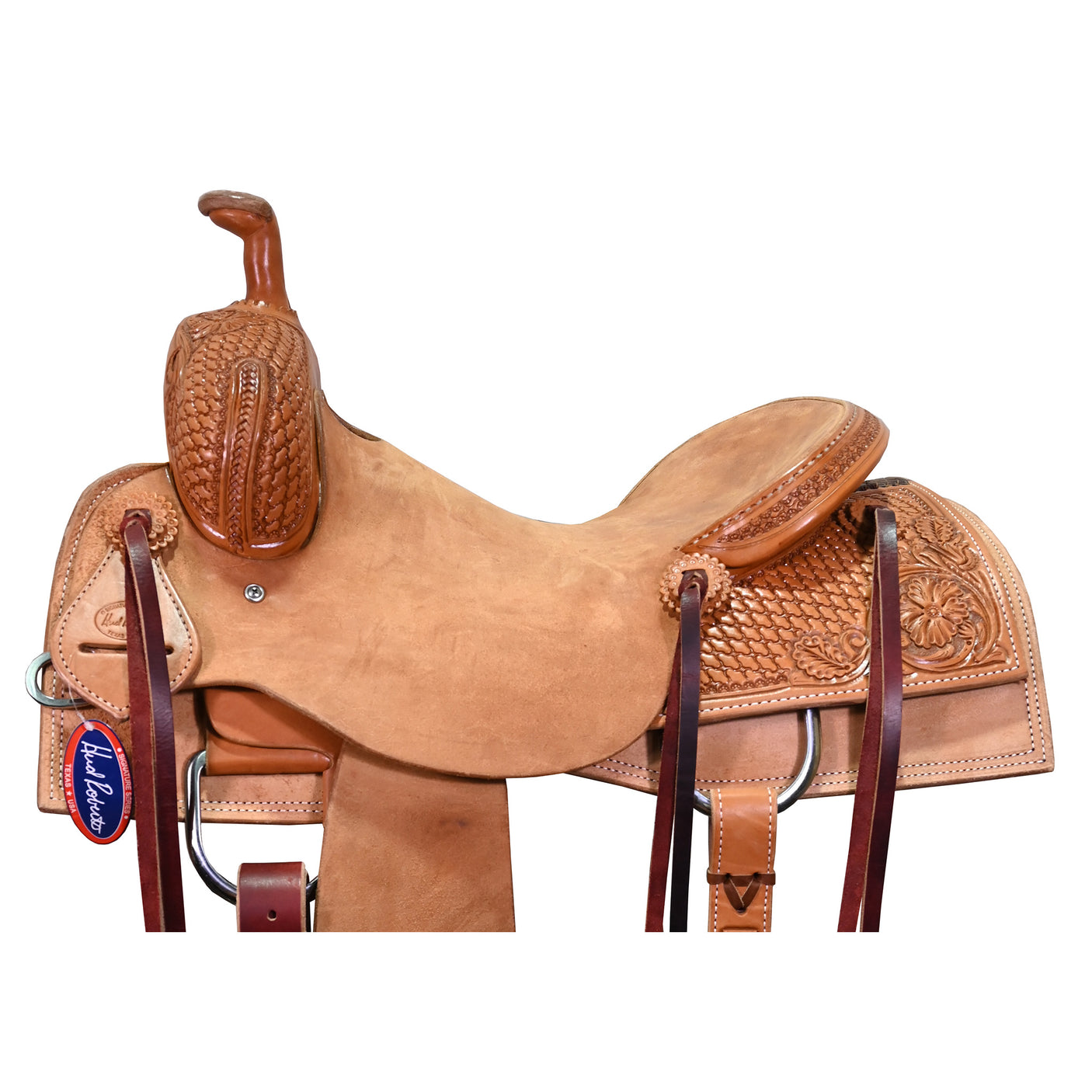 New! 15.5" Hud Roberts Signature Series Ranch Cutting Saddle