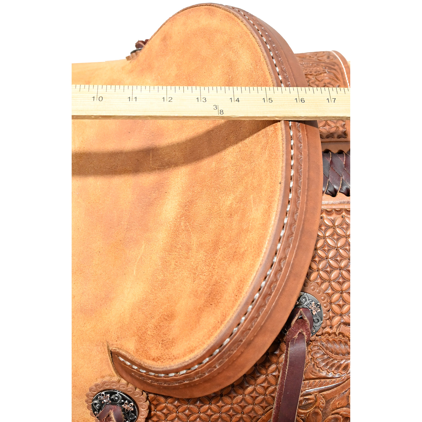 New! 15.5" Hud Roberts Signature Series Ranch Cutting Saddle