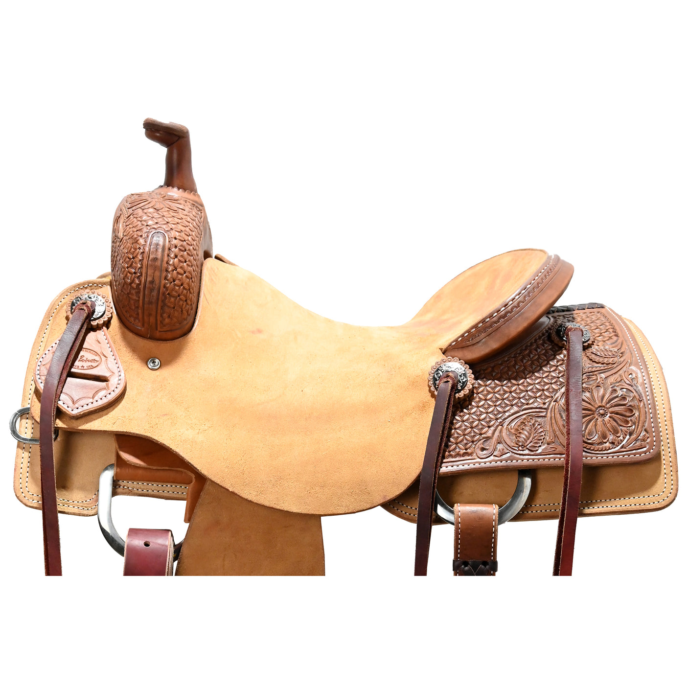 New! 15.5" Hud Roberts Signature Series Ranch Cutting Saddle