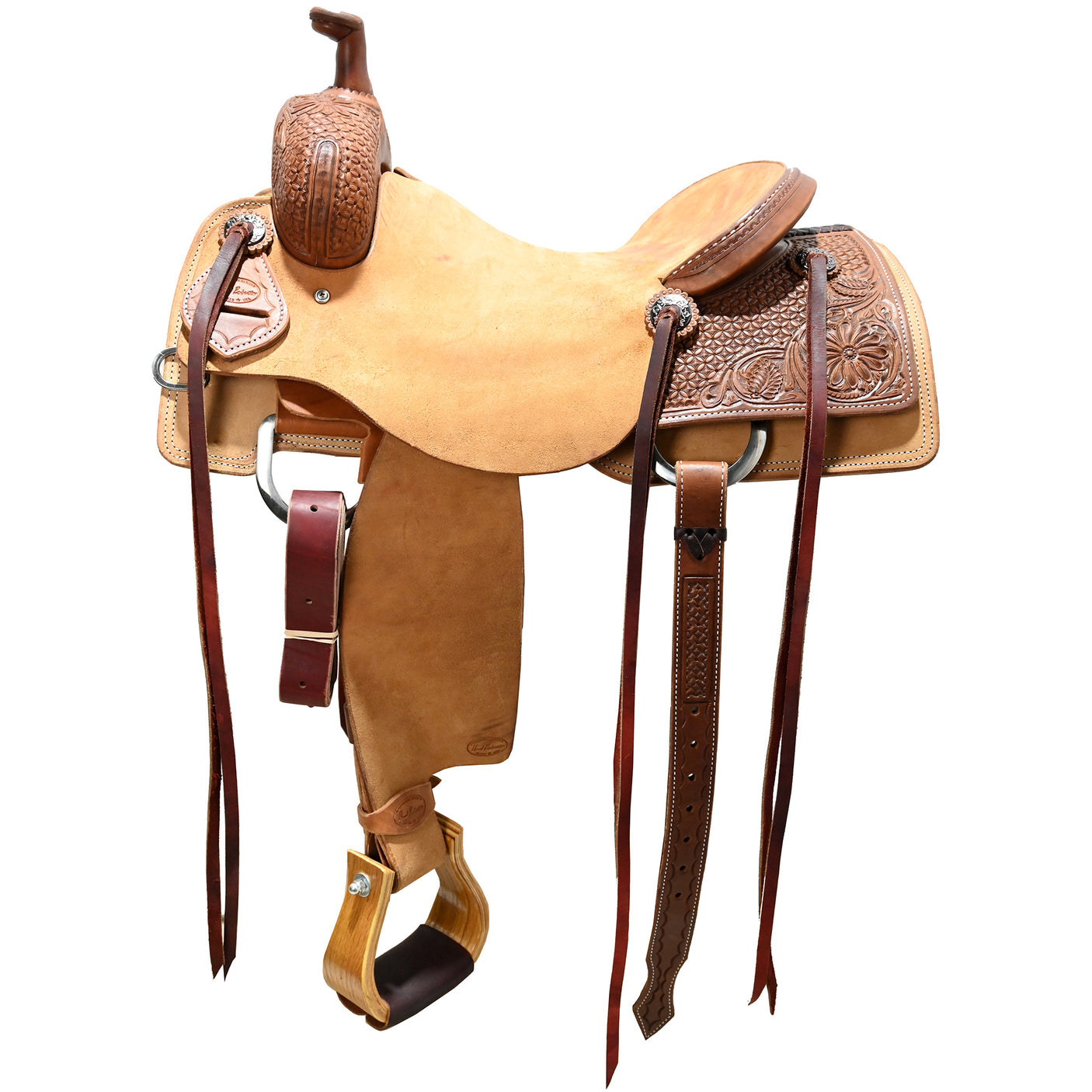 New! 15.5" Hud Roberts Signature Series Ranch Cutting Saddle