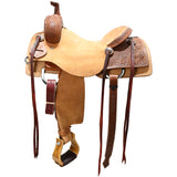 New! 15.5" Hud Roberts Signature Series Ranch Cutting Saddle