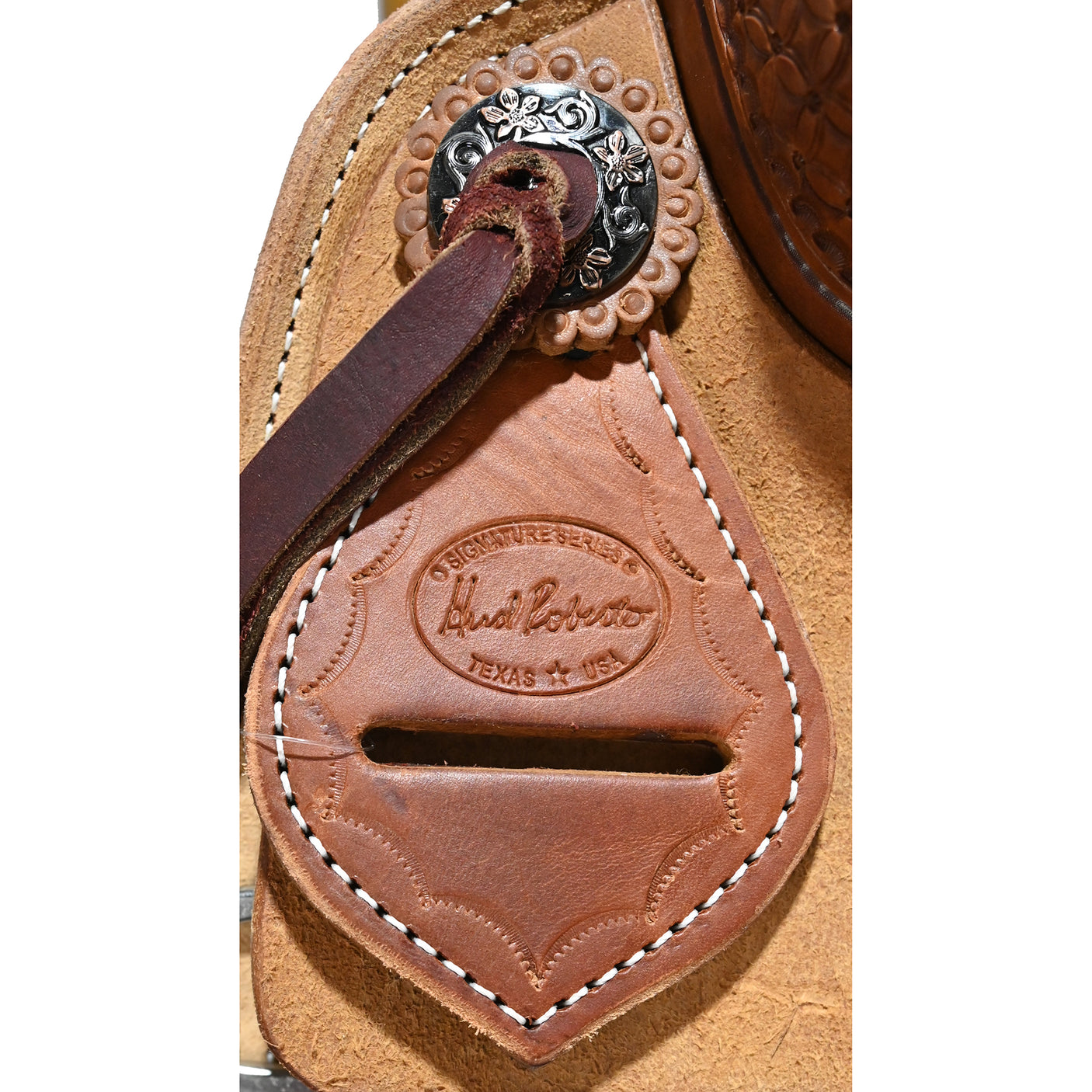 New! 15.5" Hud Roberts Signature Series Ranch Cutting Saddle
