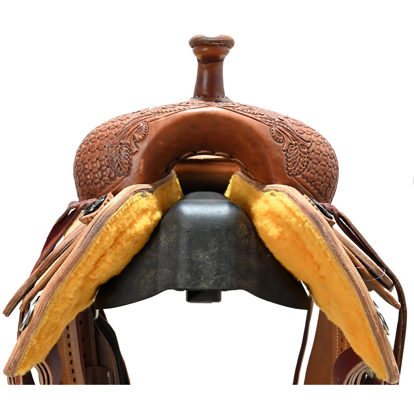 New! 15.5" Hud Roberts Signature Series Ranch Cutting Saddle