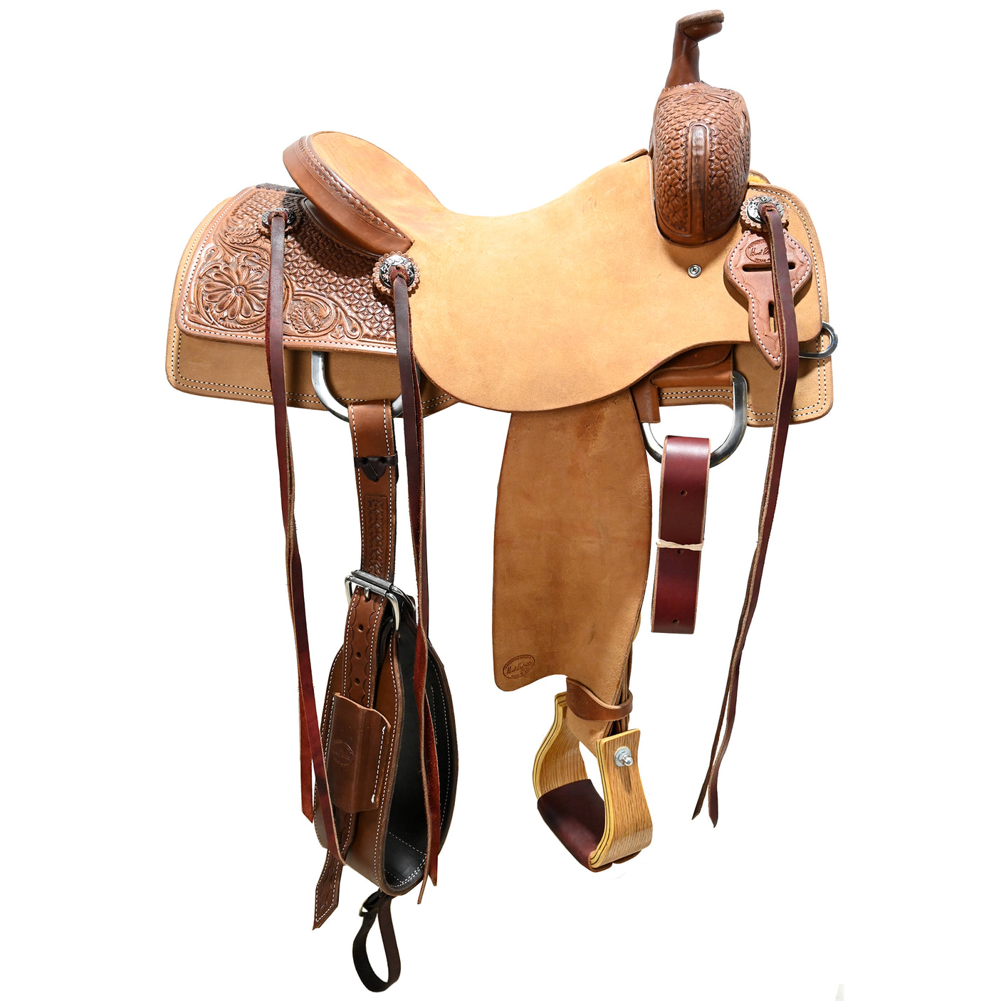 New! 15.5" Hud Roberts Signature Series Ranch Cutting Saddle