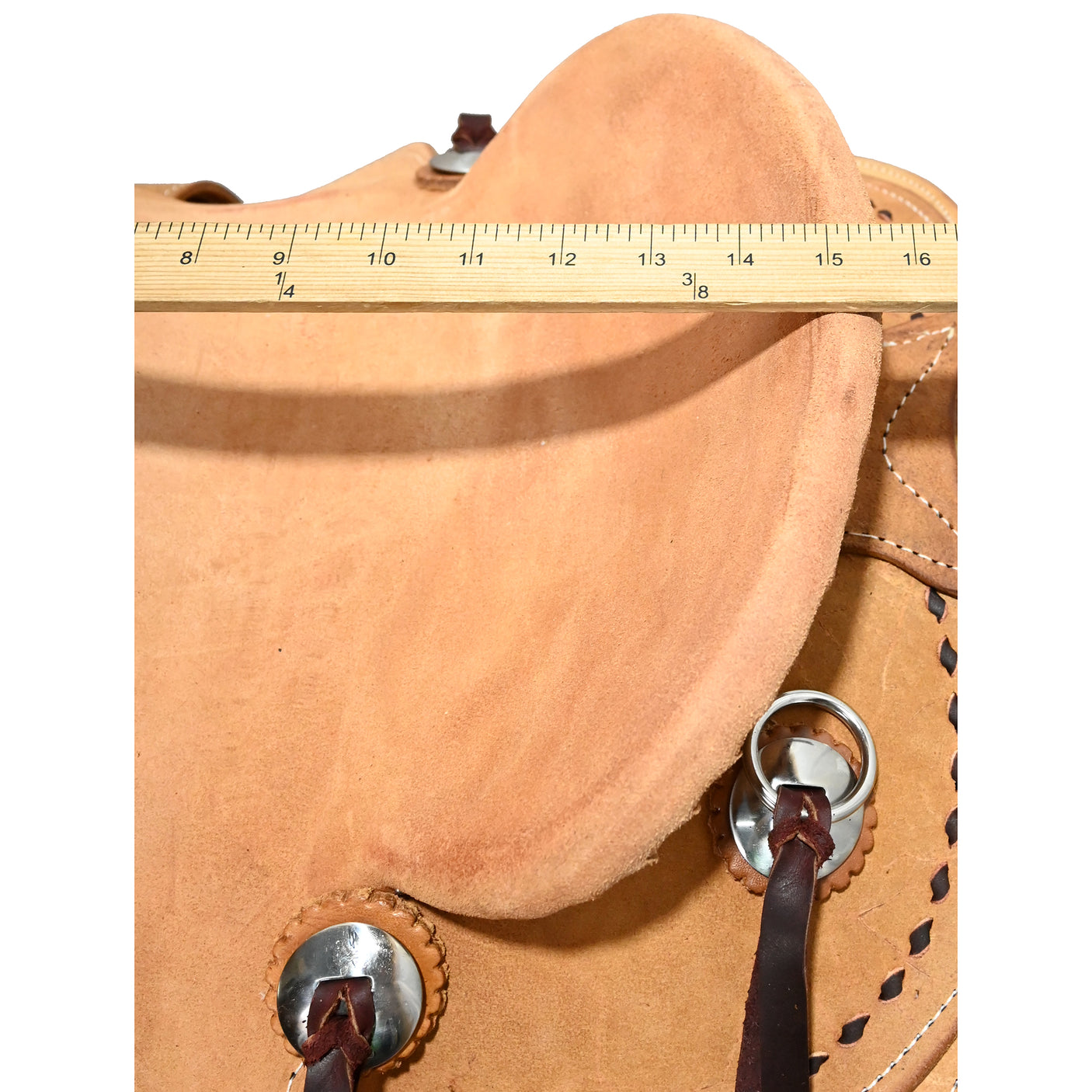 SOLD! New! 15" HR Custom Stripdown Ranch Saddle