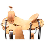 SOLD! New! 15" HR Custom Stripdown Ranch Saddle