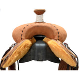SOLD! New! 15" HR Custom Stripdown Ranch Saddle