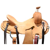 SOLD! New! 15" HR Custom Stripdown Ranch Saddle