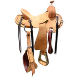 SOLD! New! 15" HR Custom Stripdown Ranch Saddle