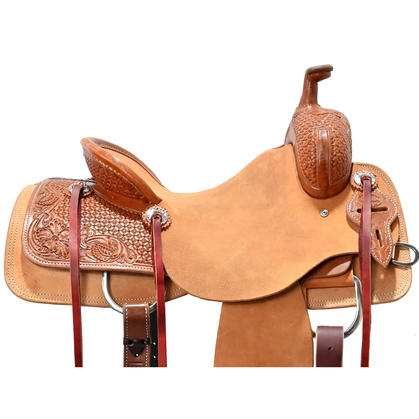 New! 15" Hud Roberts Signature Series Ranch Cutting Saddle