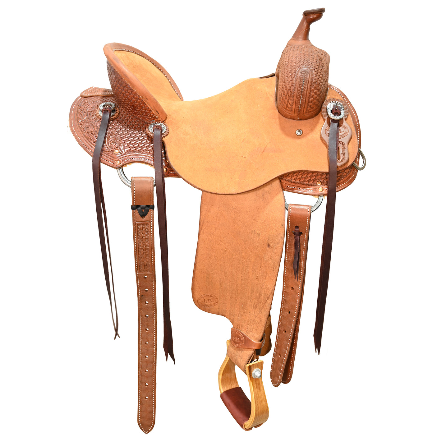New! 15" HR Custom Staci James Ranch Saddle