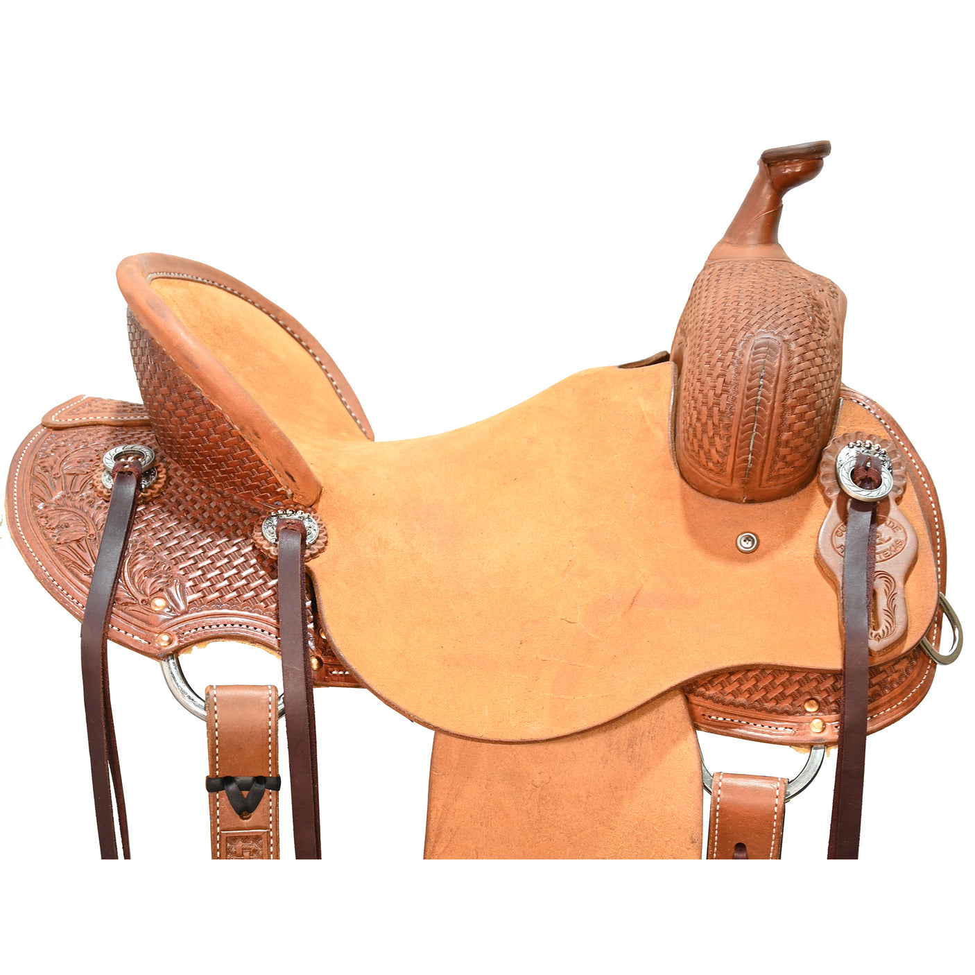 New! 15" HR Custom Staci James Ranch Saddle