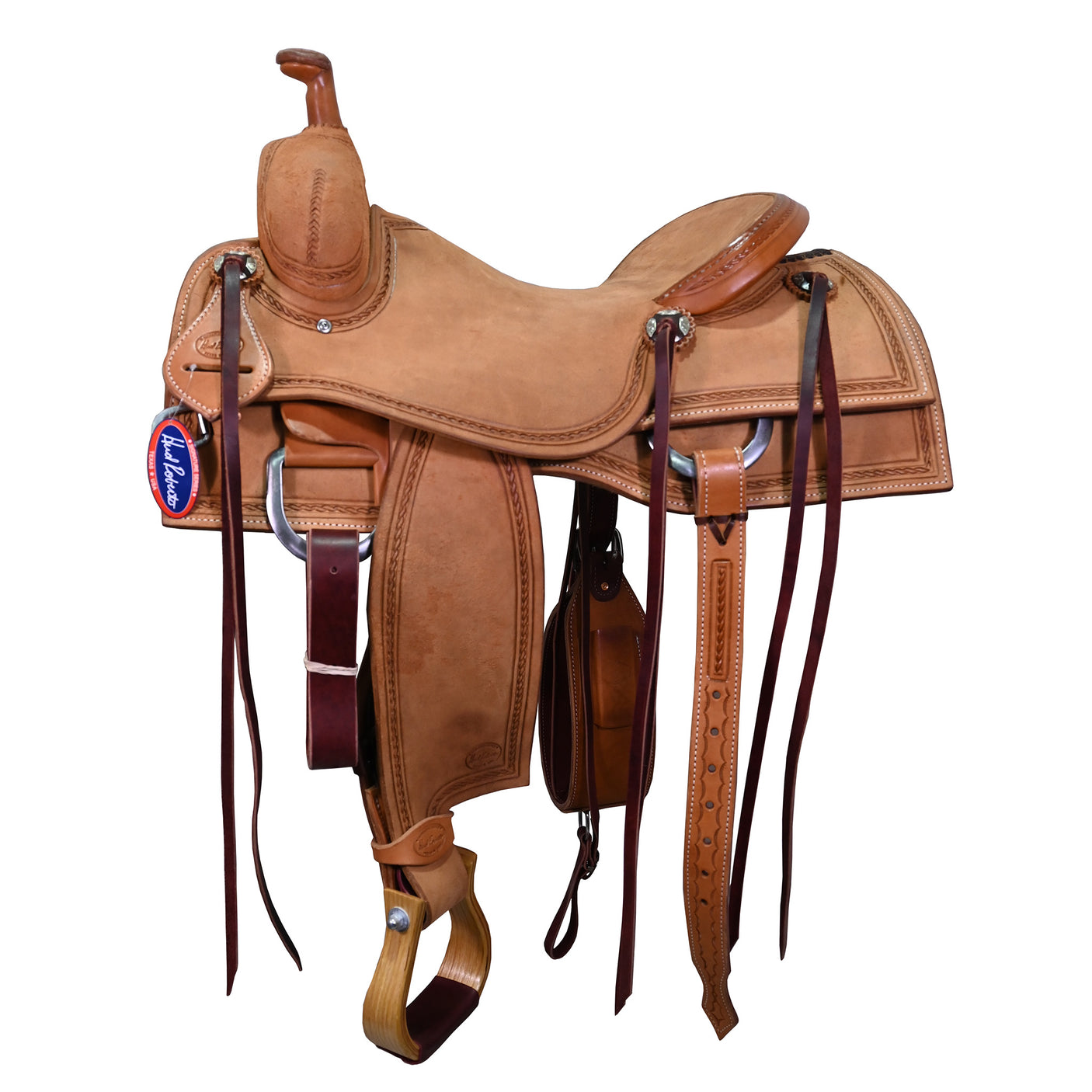 New! 16.5" Hud Roberts Signature Series Ranch Cutting Saddle