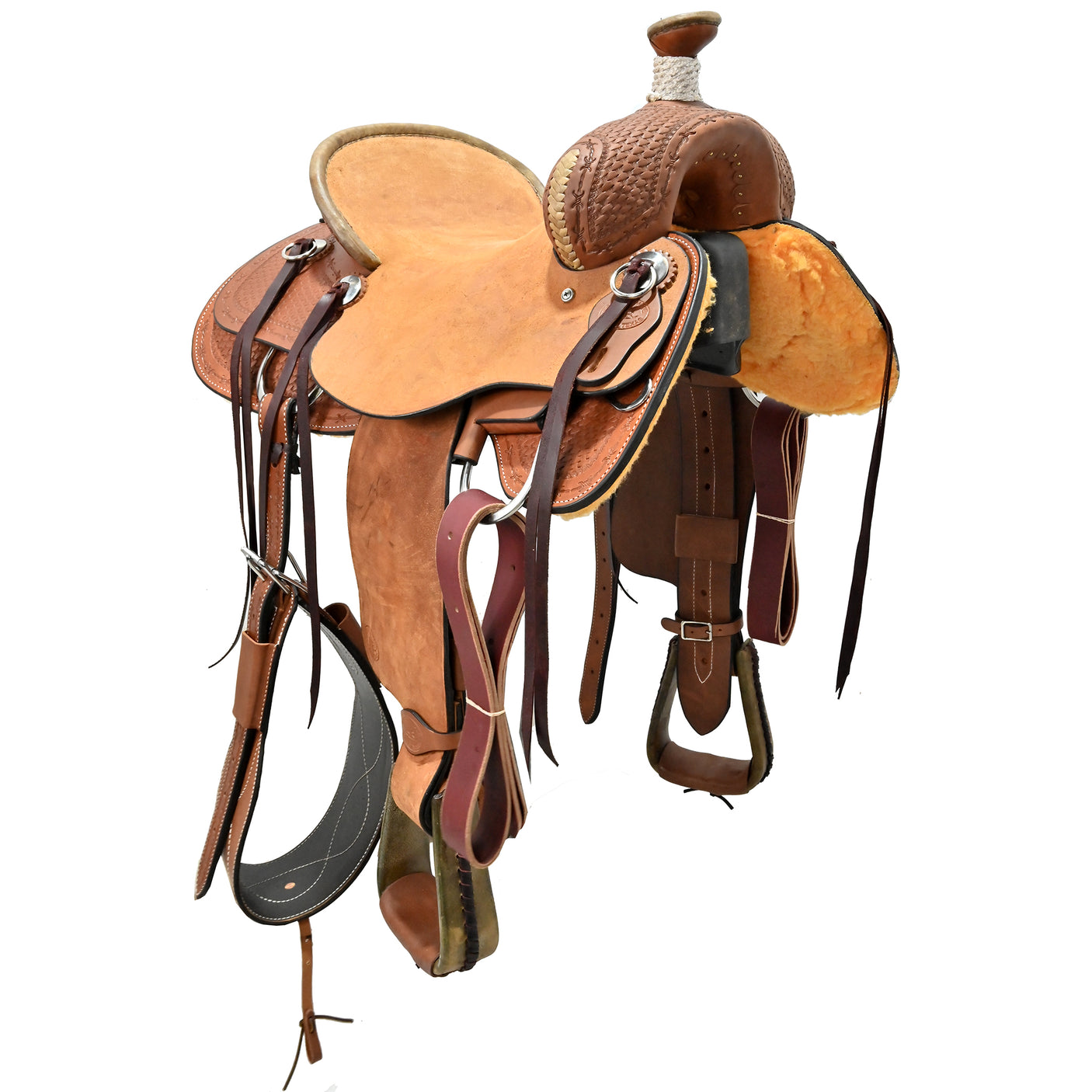 New! 16" HR Custom Association Ranch Saddle