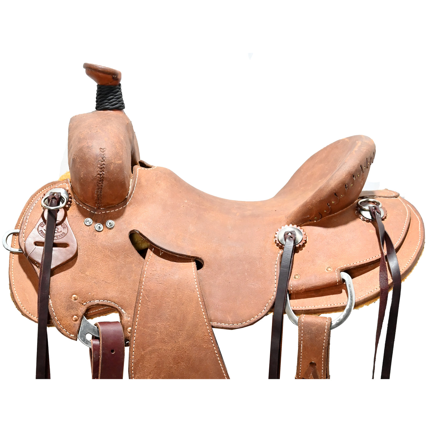 SOLD! New! 16" HR Custom Stripdown Ranch Saddle