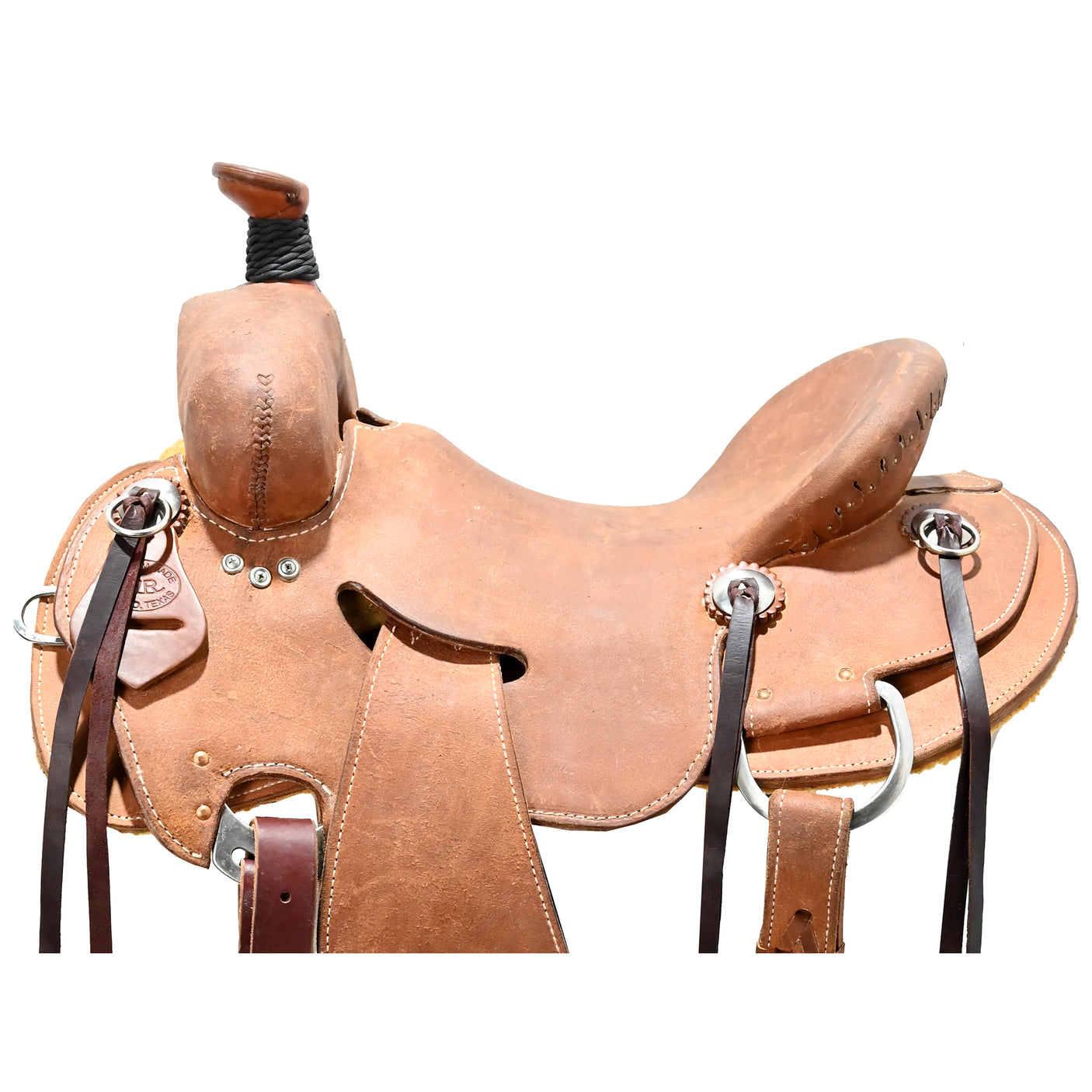 New! 15.5" HR Custom Stripdown Ranch Saddle