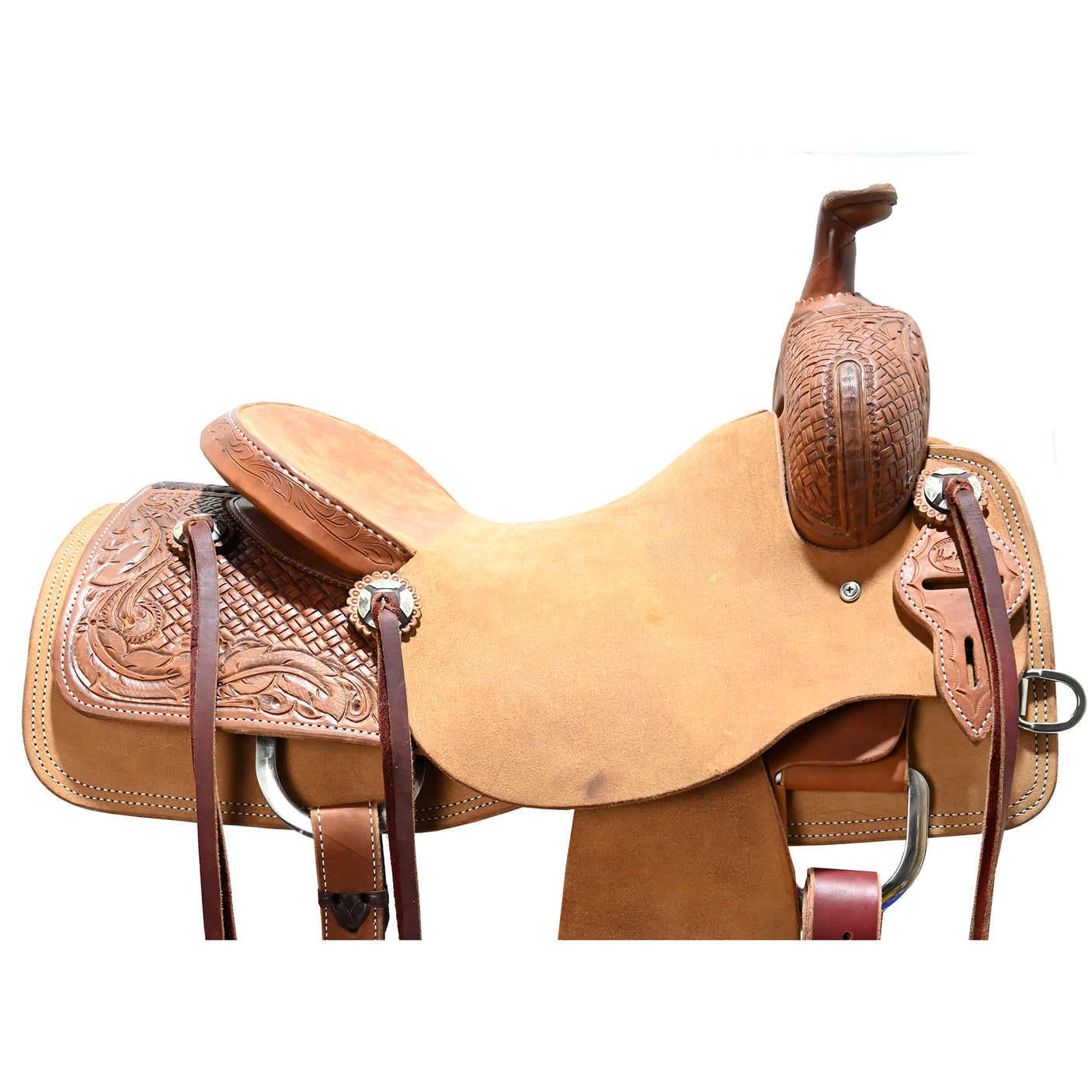 New! 16" Hud Roberts Signature Series Ranch Cutting Saddle