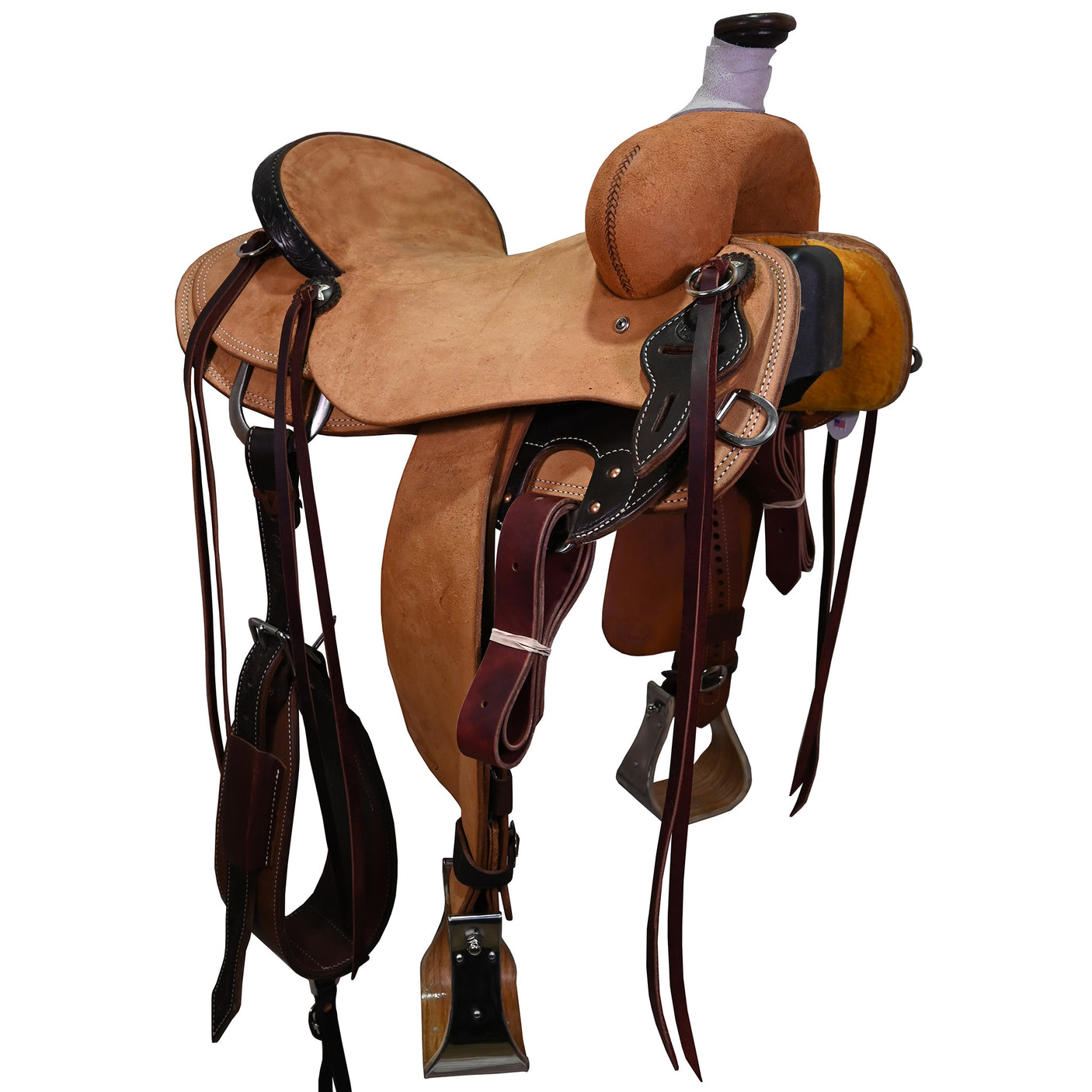 New! 15.5" Hud Roberts Signature Series Will James Ranch Saddle