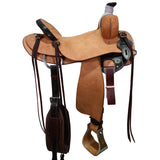 New! 15.5" Hud Roberts Signature Series Will James Ranch Saddle