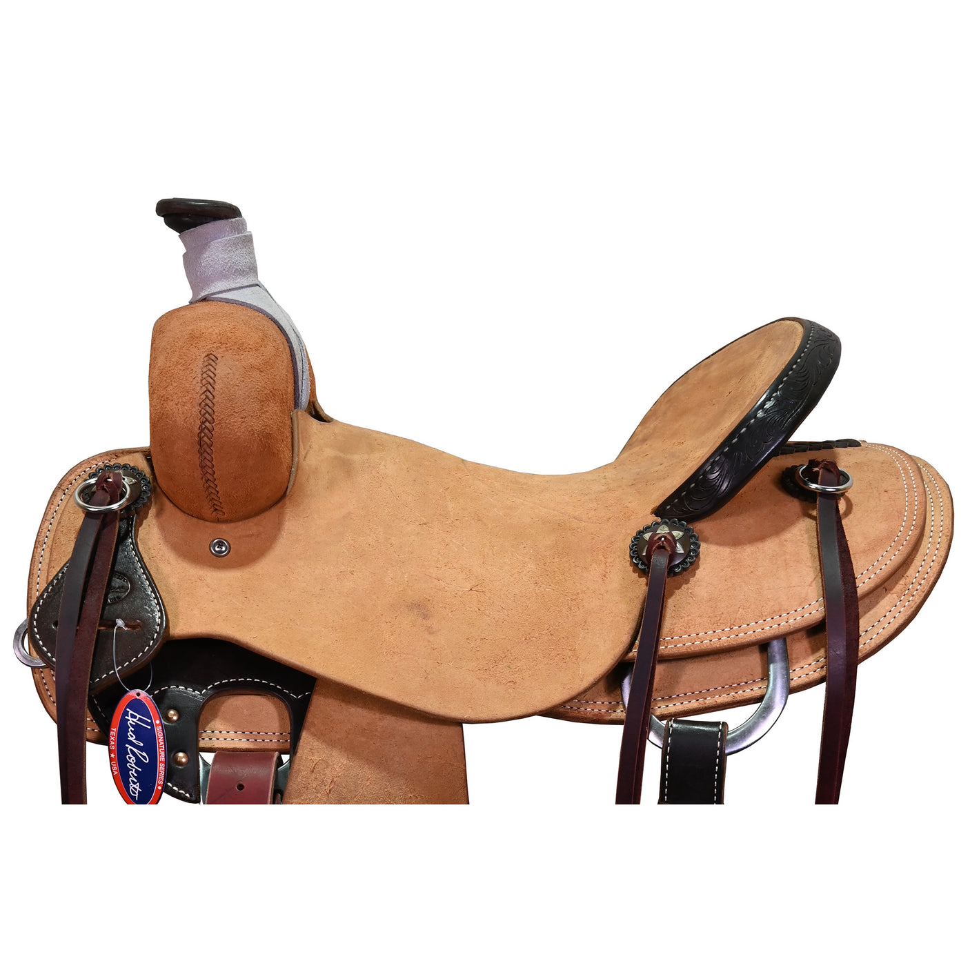 New! 15.5" Hud Roberts Signature Series Will James Ranch Saddle