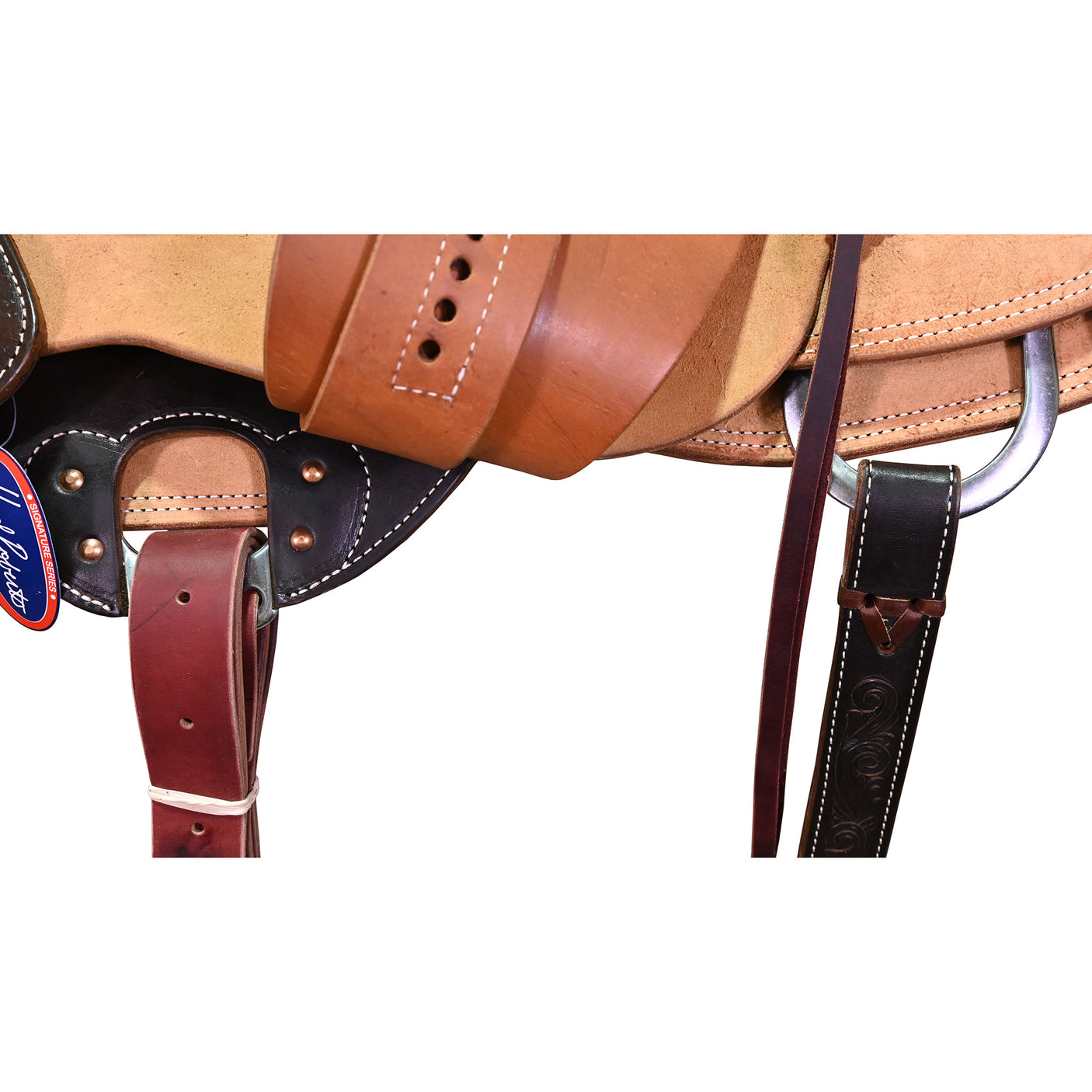 New! 15.5" Hud Roberts Signature Series Will James Ranch Saddle