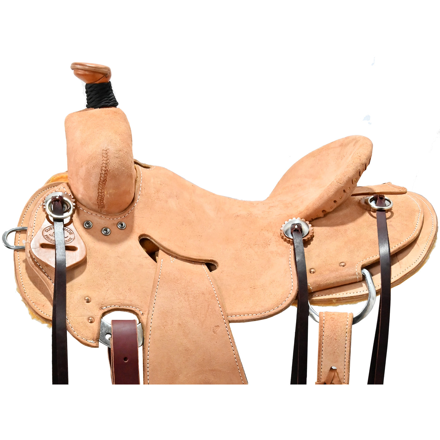 SOLD! New! 14.5" HR Custom Stripdown Ranch Saddle