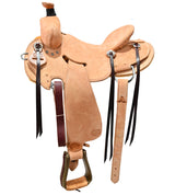 SOLD! New! 14.5" HR Custom Stripdown Ranch Saddle