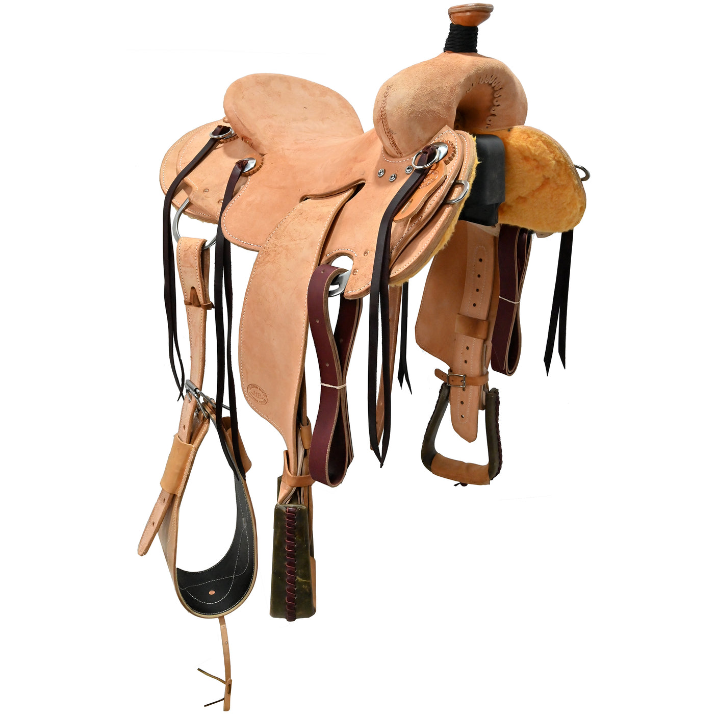New! 15" HR Custom Stripdown Ranch Saddle