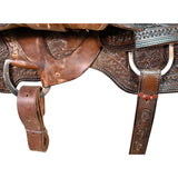 SOLD! Used 14.25" HR Custom Team Roping Saddle