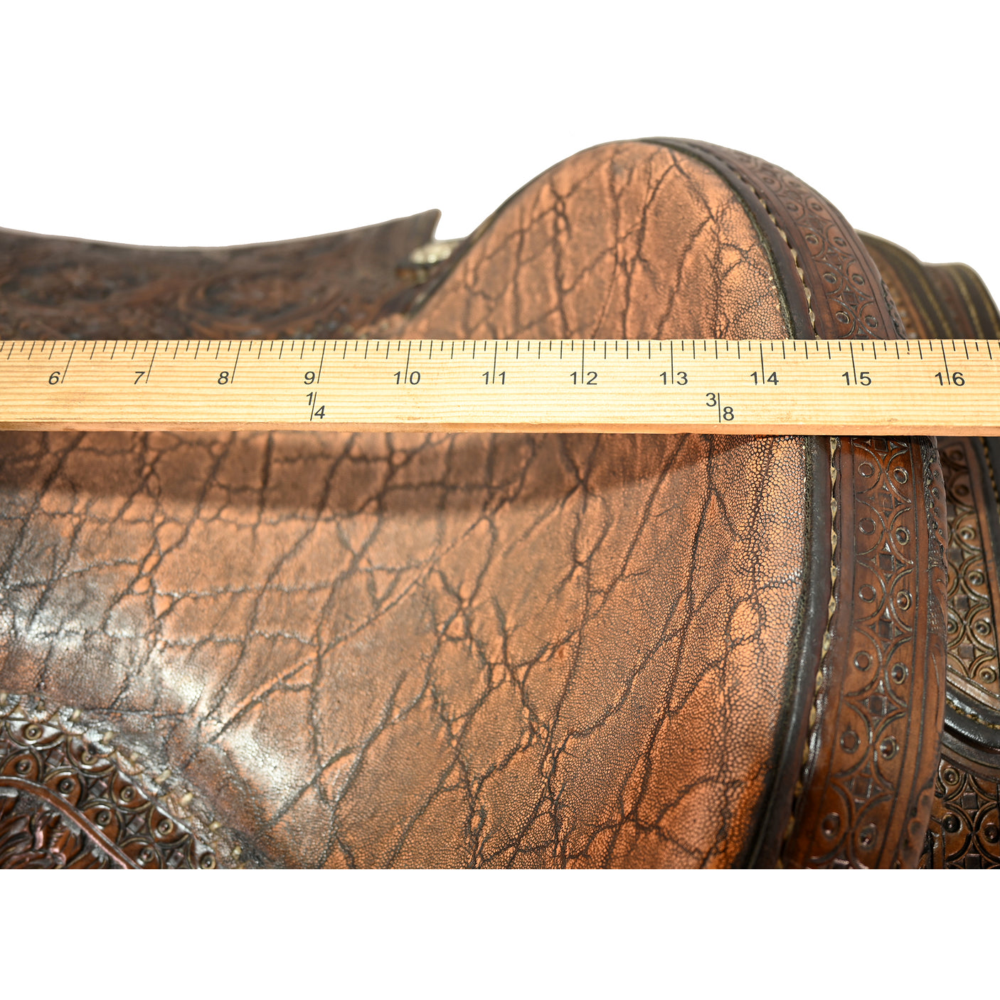 SOLD! Used 14.25" HR Custom Team Roping Saddle