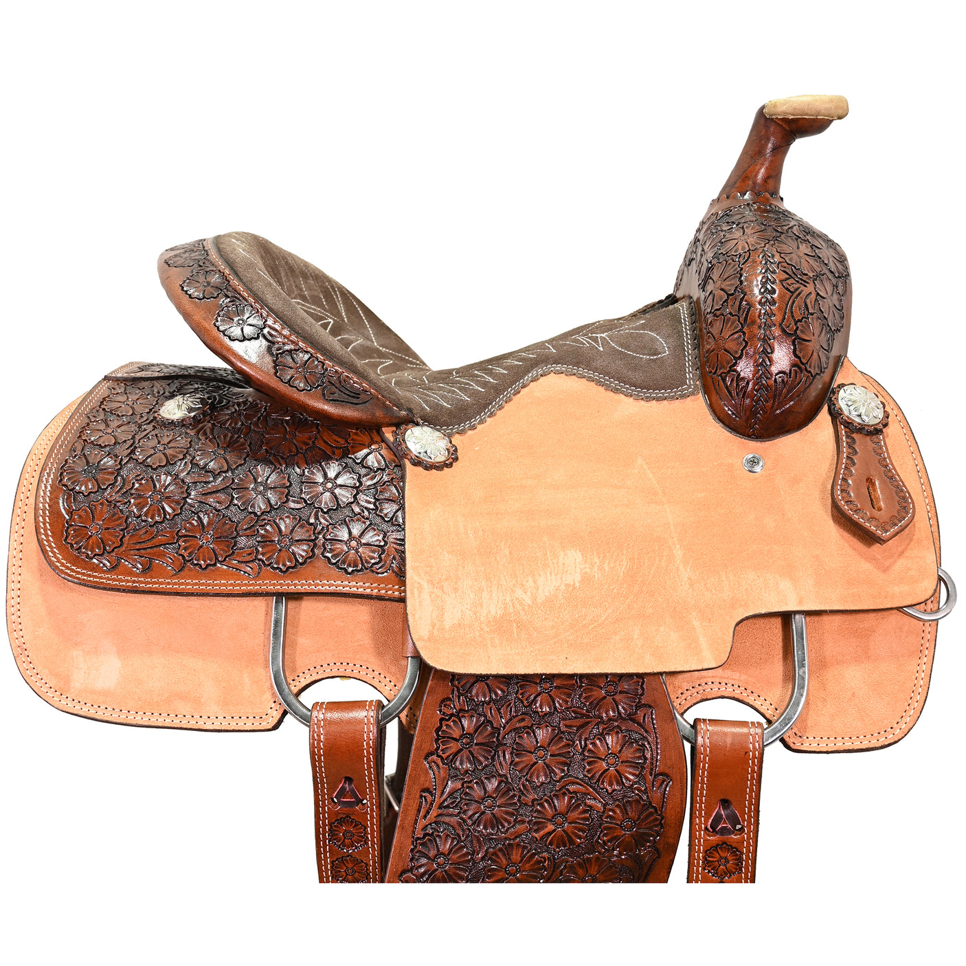New! 14" Silver Royal by Tough-1 Holbrook Roping Saddle