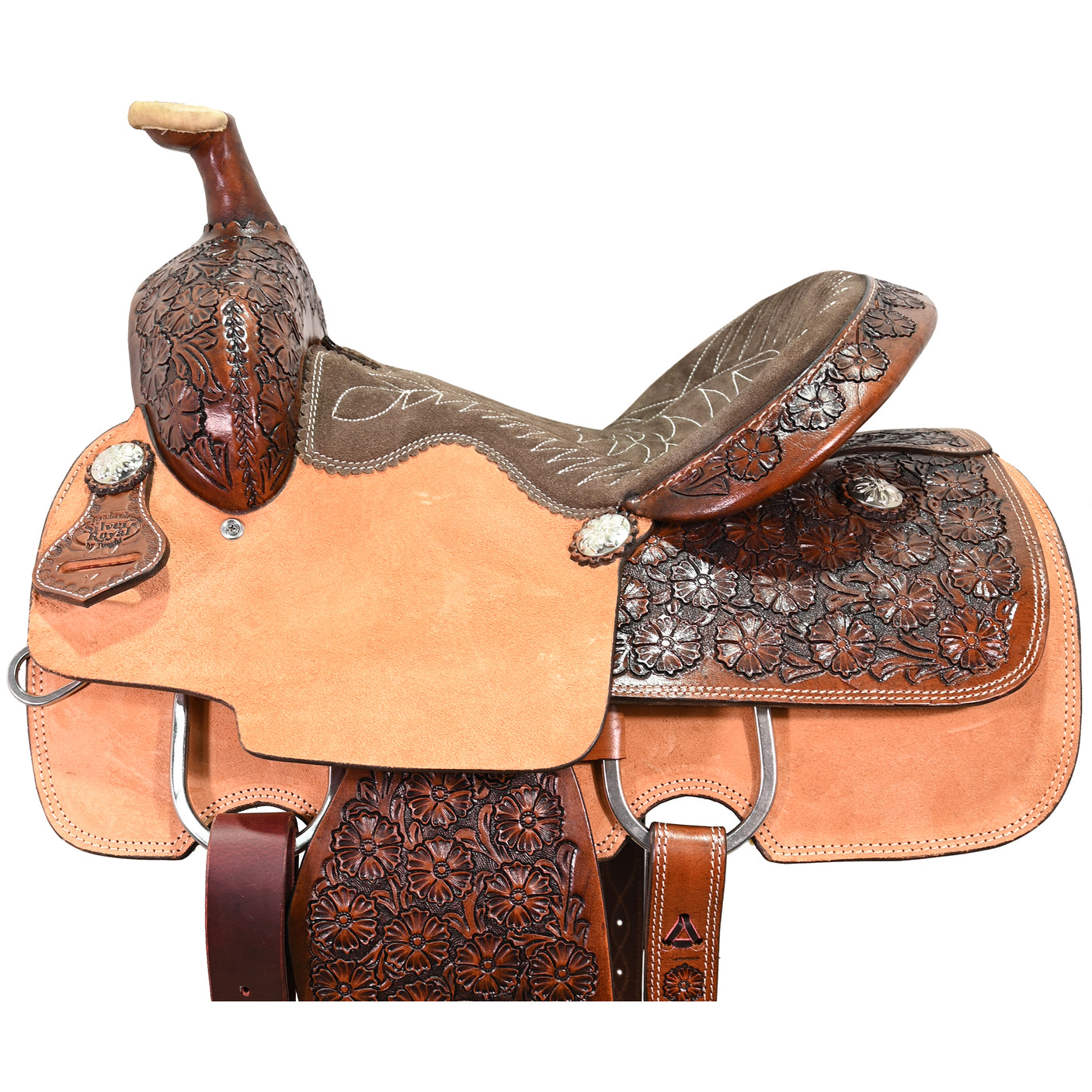 New! 14" Silver Royal by Tough-1 Holbrook Roping Saddle