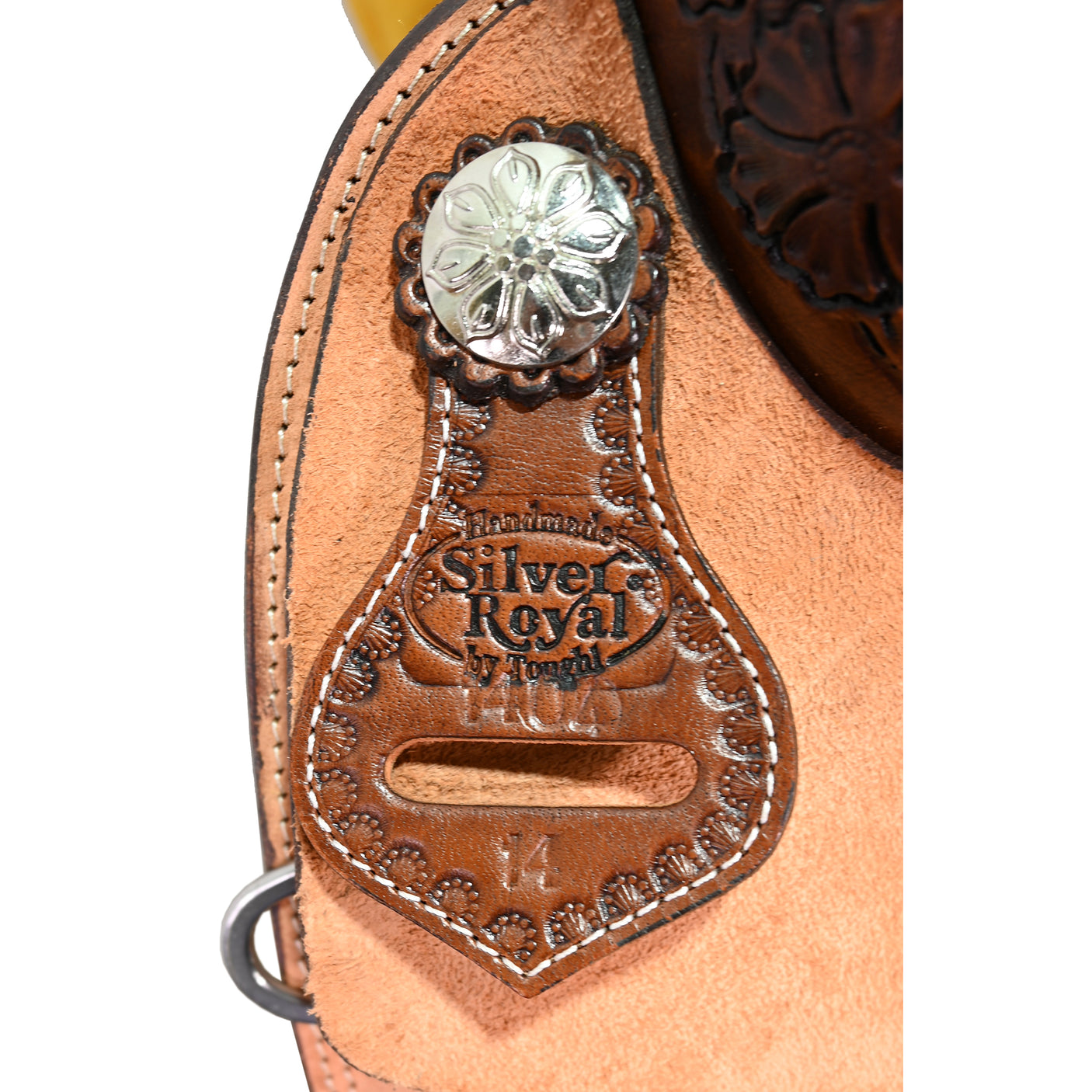 New! 14" Silver Royal by Tough-1 Holbrook Roping Saddle