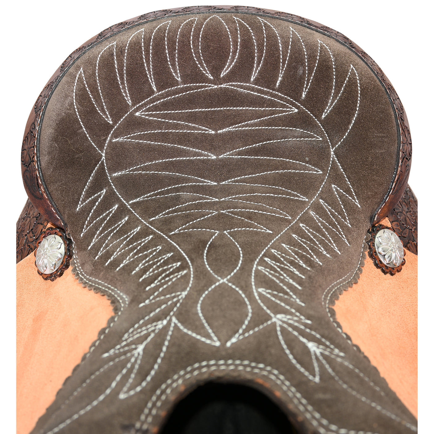 New! 14" Silver Royal by Tough-1 Holbrook Roping Saddle