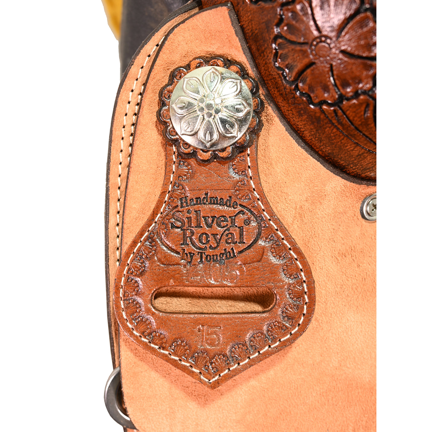 New! 15" Silver Royal by Tough-1 Holbrook Roping Saddle
