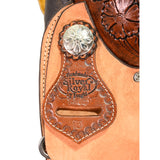 New! 15" Silver Royal by Tough-1 Holbrook Roping Saddle