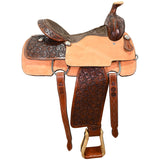 New! 15" Silver Royal by Tough-1 Holbrook Roping Saddle