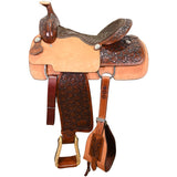 New! 15" Silver Royal by Tough-1 Holbrook Roping Saddle