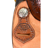 SOLD! New! 16" Silver Royal by Tough-1 Holbrook Roping Saddle