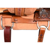 New! 15" Silver Royal by Tough-1 Holbrook Roping Saddle